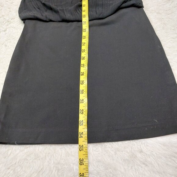 ICHI Women’s Black Halter Neck Mini Dress Size S - Picture 5 of 9